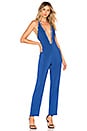 view 1 of 4 Luna Jumpsuit in Midnight Cobalt
