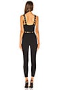 view 3 of 3 x Naven Jocelyn Bandage Jumpsuit in Black