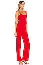 view 2 of 3 Norma Jumpsuit in Red