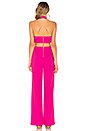 view 3 of 3 x NAVEN Olivia Jumpsuit in Magenta