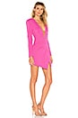view 2 of 3 Night Moves Dress in Fuchsia
