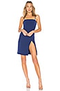 view 1 of 3 HENDIDURA MINI VESTIDO COSMOPOLITAN in Indigo