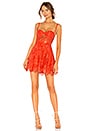 view 1 of 3 x NAVEN Caroline Dress in Coral