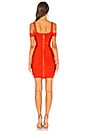 view 3 of 3 x NAVEN Bailey Dress in Neon Red