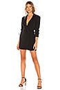 view 1 of 3 Brave Blazer Dress in Black Noir