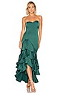 view 1 of 3 Omar Gown in Emerald