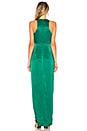 view 3 of 3 Beverly Blvd Gown in Kelly Green