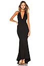 view 1 of 3 Jenny From The Block Gown in Black