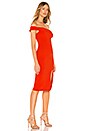 view 2 of 3 Kade Midi Dress in Bright Red