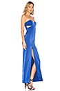 view 2 of 3 Sofia Gown in Bright Cobalt