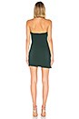view 3 of 3 Stanford Mini Dress in Emerald Green