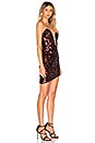 view 2 of 4 Gerard Embellished Mini Dress in Black & Red