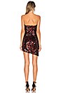 view 3 of 4 Gerard Embellished Mini Dress in Black & Red