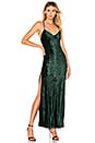 view 1 of 3 ROBE MAXI IN THE DEEP MAXI in Jewel Green