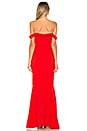 view 3 of 3 Maracuya Gown in Red