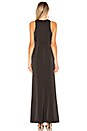 view 3 of 3 VESTIDO LARGO OLLIVANDER in Black