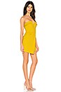 view 2 of 3 Nori Bodycon in Saffron Yellow