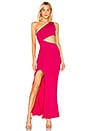view 1 of 3 VESTIDO LARGO MARISSA in Bright Pink