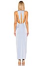 view 4 of 4 VESTIDO LARGO PISCES in Soft Blue
