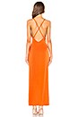 view 3 of 3 Andela Gown in Orange