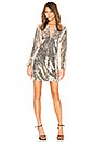 view 1 of 5 Alibi Sequin Tunic Dress in Gold
