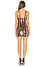 view 3 of 4 Serena Mini Dress in Gold & Silver