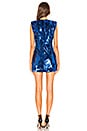 view 3 of 4 Devin Mini Dress in Bright Cerulean