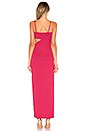 view 3 of 3 Titan Gown in Fuchsia