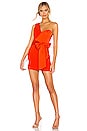 view 1 of 3 Jasper Mini Dress in Red Orange