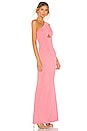 view 2 of 3 VESTIDO LARGO UN HOMBRO SCORPIO SEASON in Hot Pink