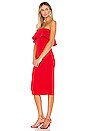 view 2 of 3 Astro Midi Dress in Red