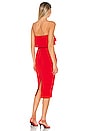 view 3 of 3 Astro Midi Dress in Red