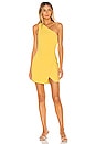 view 1 of 3 x Naven Tessie Dress in Canary Yellow