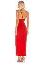 view 4 of 3 Polixie Gown in Red Orange