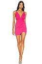 view 1 of 3 Emily Mini Dress in Hot Pink