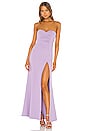 view 1 of 3 Spanish Moss Gown in Lilac
