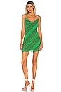 view 1 of 3 Maisie Mini Dress in Green Snake