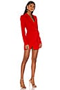 view 2 of 4 VESTIDO BLAZER MARTINA in Red