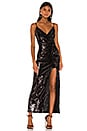 view 1 of 5 Chrissy Gown in Black