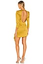 view 3 of 3 Pandora Dress in Mustard Yellow
