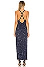 view 3 of 4 Paloma Embellished Gown in Navy