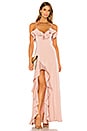 view 1 of 3 Francine Gown in Blush