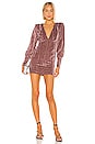 view 1 of 3 Catelyn Mini Dress in Mauve