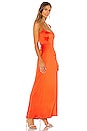 view 2 of 3 Mieko Gown in Red Orange