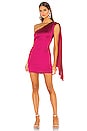 view 1 of 4 Hanna Mini Dress in Fuchsia