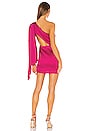 view 4 of 4 Hanna Mini Dress in Fuchsia