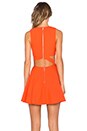 view 3 of 4 x Naven Twins Genuine Dress in Red Orange