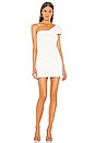 view 1 of 5 Cleo Mini Dress in Metallic White