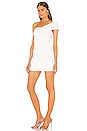 view 3 of 5 Cleo Mini Dress in Metallic White