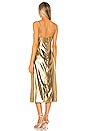 view 3 of 4 Mina Dress in Gold